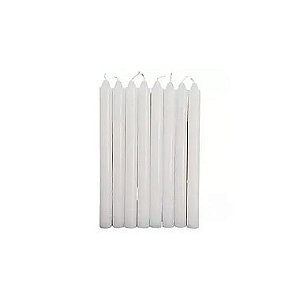 Vela de Comum Palito - (Branca) 16 unidades